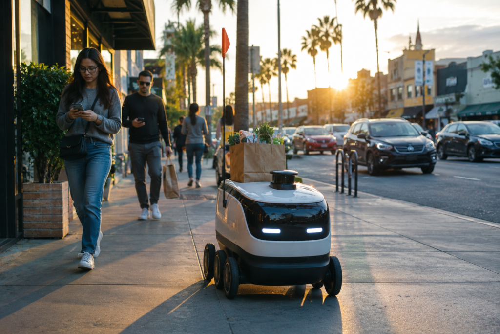Delivery Robots Are Rapidly and Successfully Changing Life in Los Angeles Delivery Robots